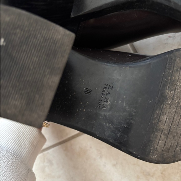 Zara heeled ankle boots - Picture 4 of 4